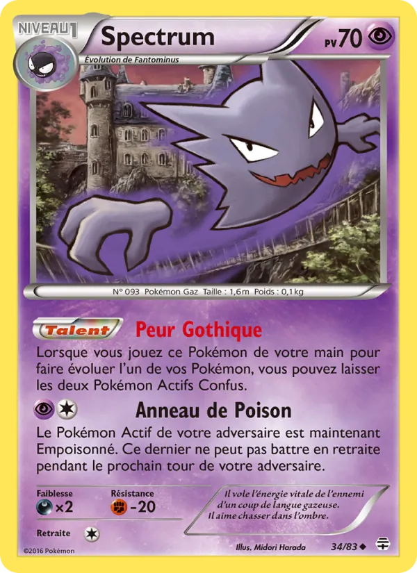 Carte Spectrum 34/83 – Générations