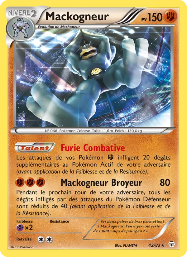 Carte Mackogneur 42/83 – Générations