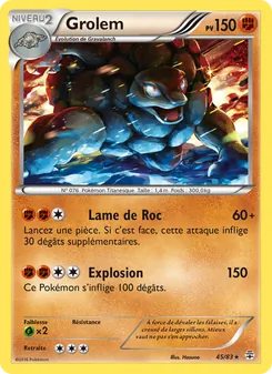 Carte Grolem 45/83 – Générations