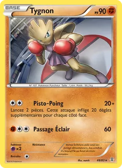 Carte Tygnon 48/83 – Générations