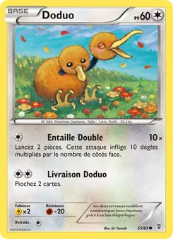 Carte Doduo 55/83 – Générations