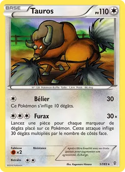 Carte Tauros 57/83 – Générations