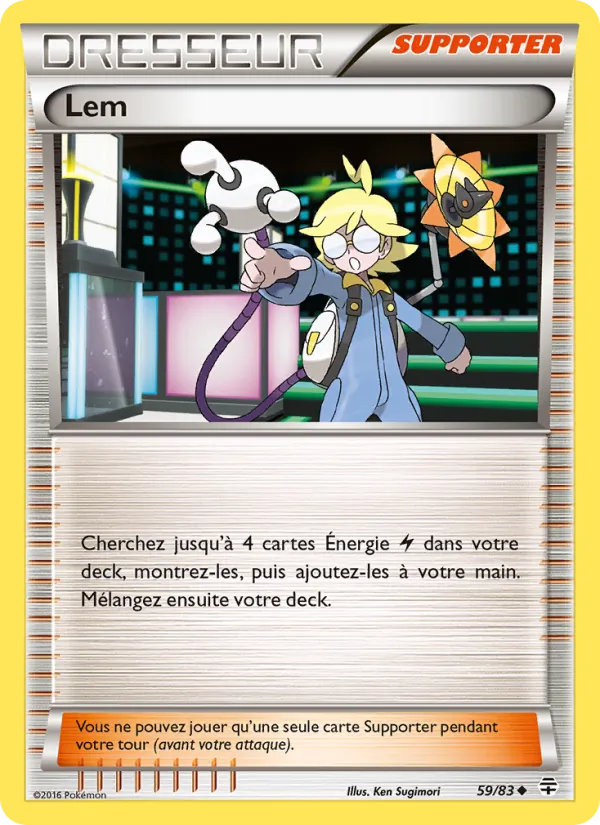 Carte Lem 59/83 – Générations