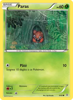 Carte Paras 6/83 – Générations