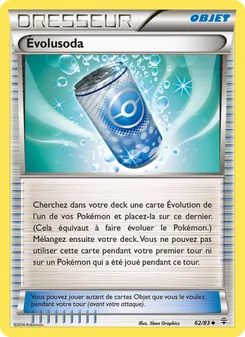 Carte Évolusoda 62/83 – Générations