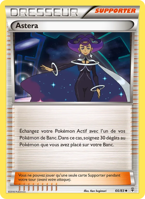 Carte Astera 66/83 – Générations