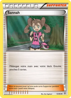 Carte Sannah 72/83 – Générations