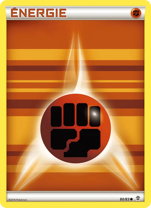 Carte Énergie Combat de base 80/83 – Générations