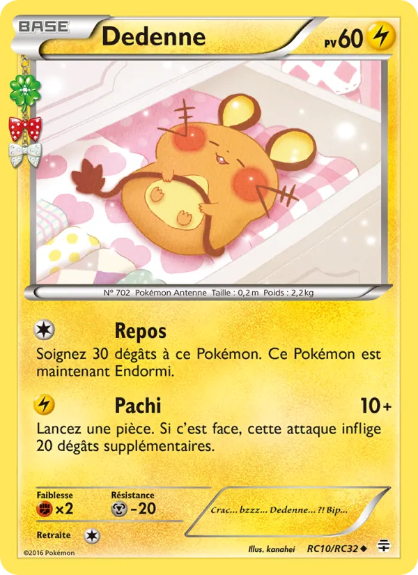 Carte Dedenne RC10 – Générations