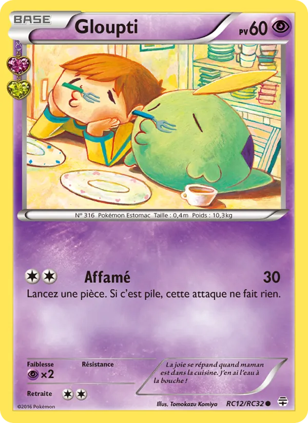 Carte Gloupti RC12 – Générations