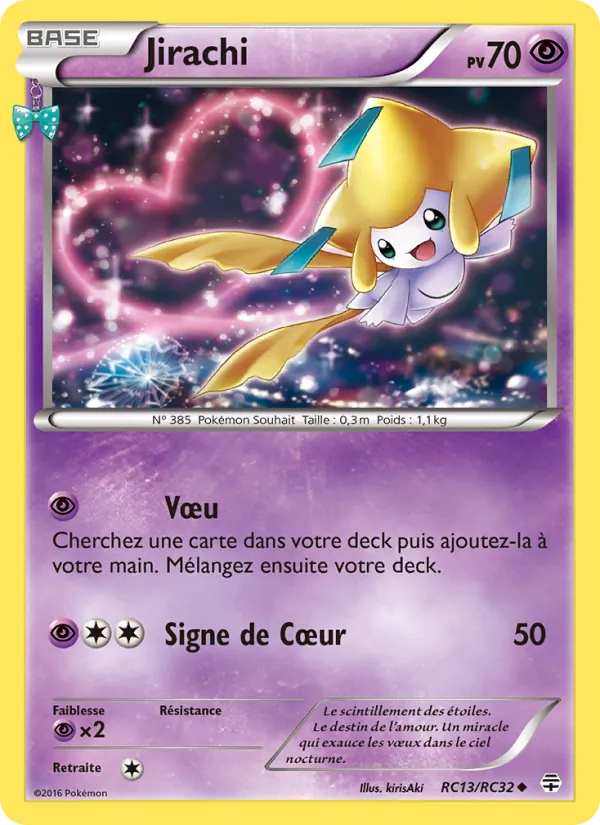 Carte Jirachi RC13 – Générations