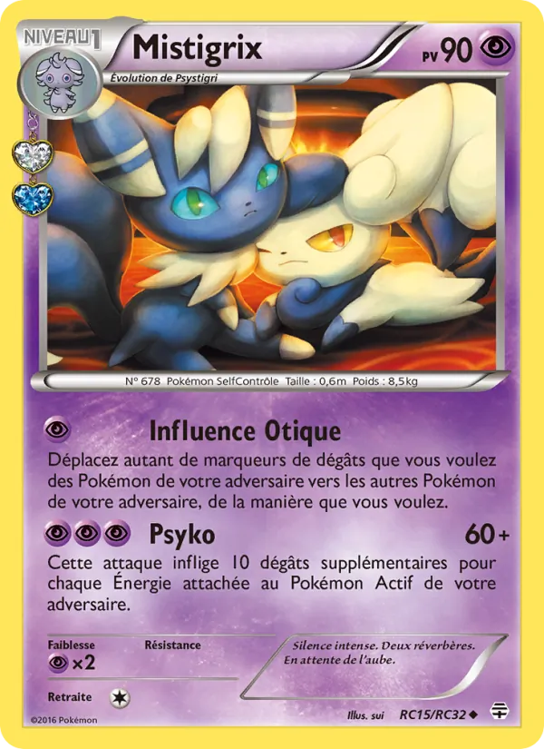 Carte Mistigrix RC15 – Générations