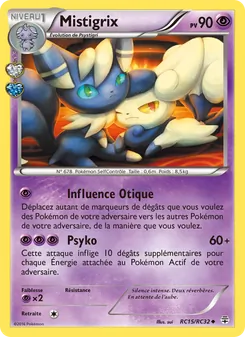 Carte Mistigrix RC15 – Générations