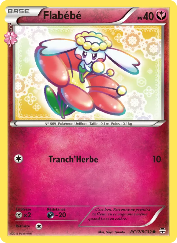 Carte Flabébé RC17 – Générations