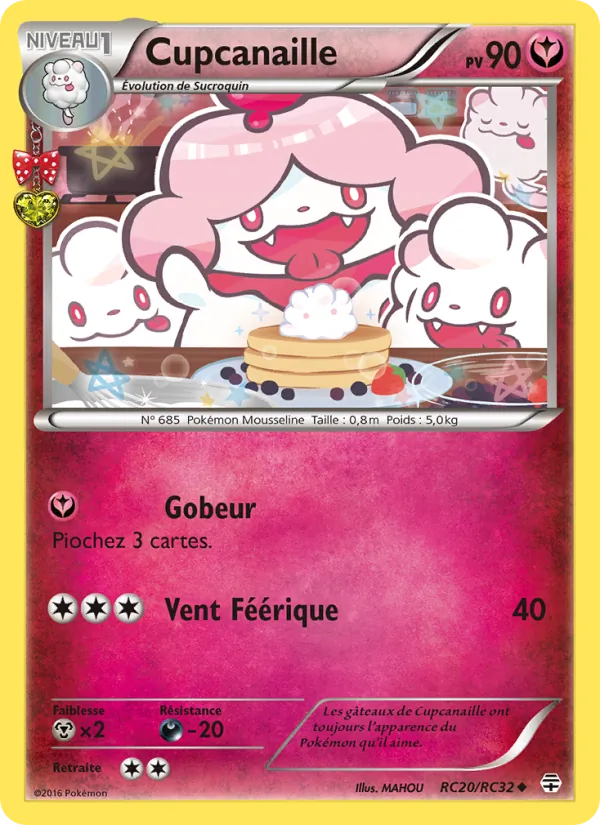 Carte Cupcanaille RC20 – Générations