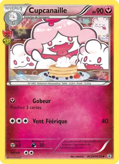 Carte Cupcanaille RC20 – Générations