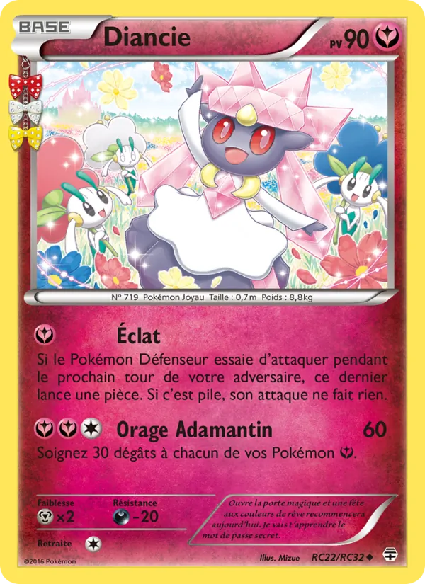 Carte Diancie RC22 – Générations