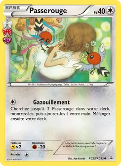 Carte Passerouge RC25 – Générations