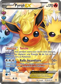 Carte Pyroli-EX RC28 – Générations