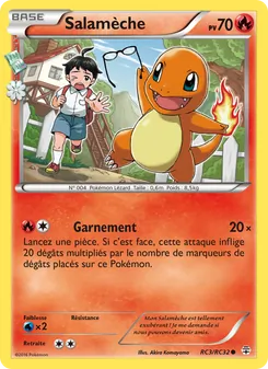 Carte Salamèche RC3 – Générations