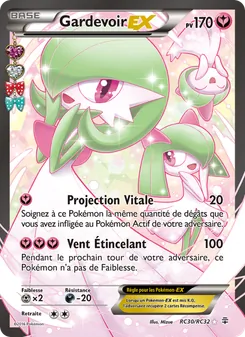 Carte Gardevoir-EX RC30 – Générations