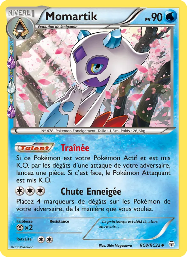Carte Momartik RC8 – Générations