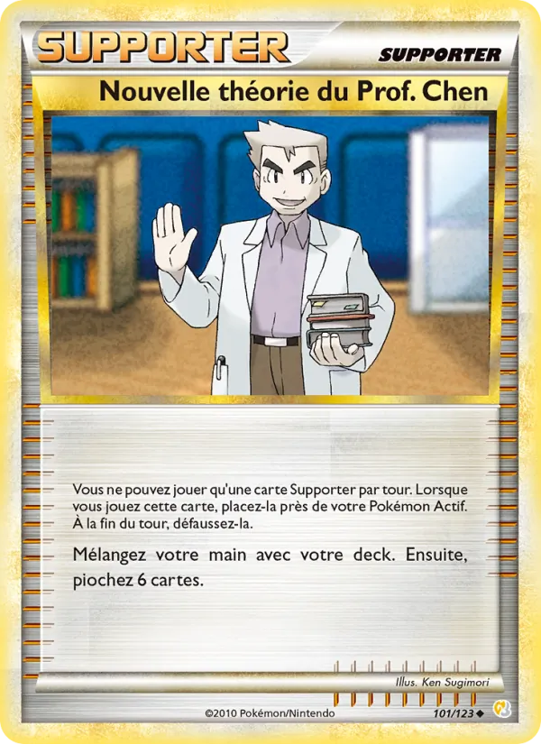 Carte Nouvelle théorie du Prof. Chen 101/123 – HeartGold & SoulSilver