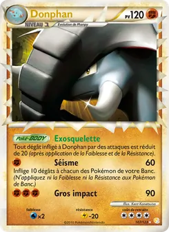 Carte Donphan 107/123 – HeartGold SoulSilver