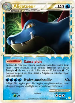 Carte Aligatueur 108/123 – HeartGold SoulSilver