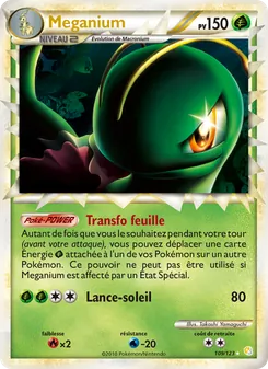 Carte Méganium 109/123 – HeartGold SoulSilver