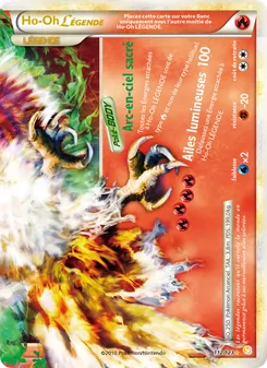 Carte Ho-Oh LÉGENDAIRE 112/123 – HeartGold & SoulSilver