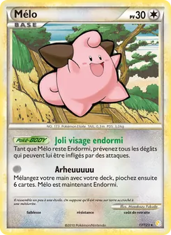 Carte Mélo 17/123 – HeartGold SoulSilver