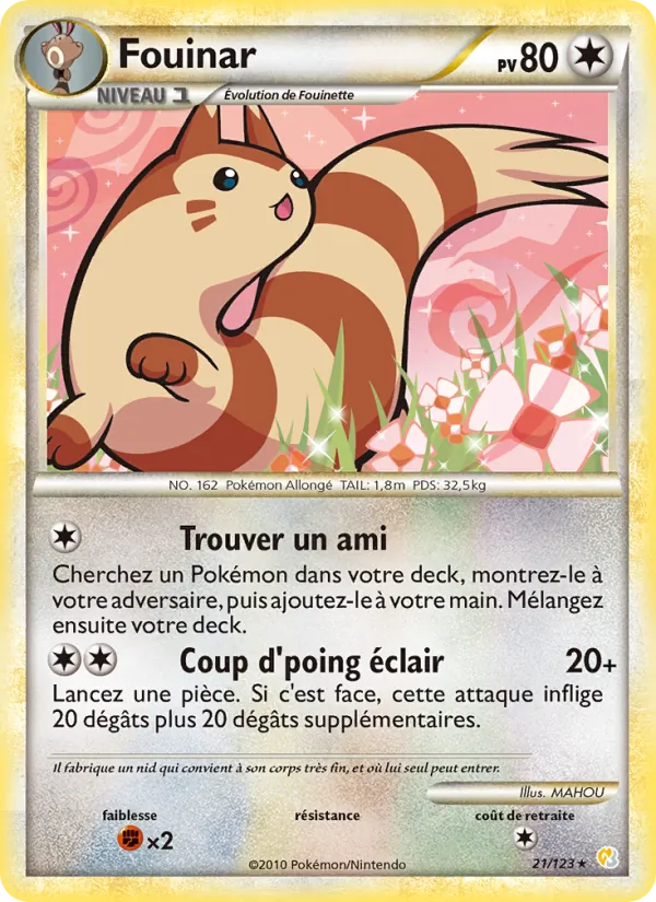 Carte Fouinar 21/123 – HeartGold & SoulSilver