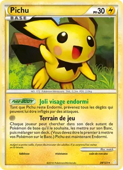 Carte Pichu 28/123 – HeartGold SoulSilver