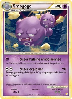 Carte Smogogo 34/123 – HeartGold SoulSilver