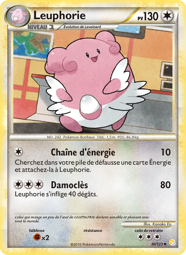 Carte Leuphorie 36/123 – HeartGold & SoulSilver