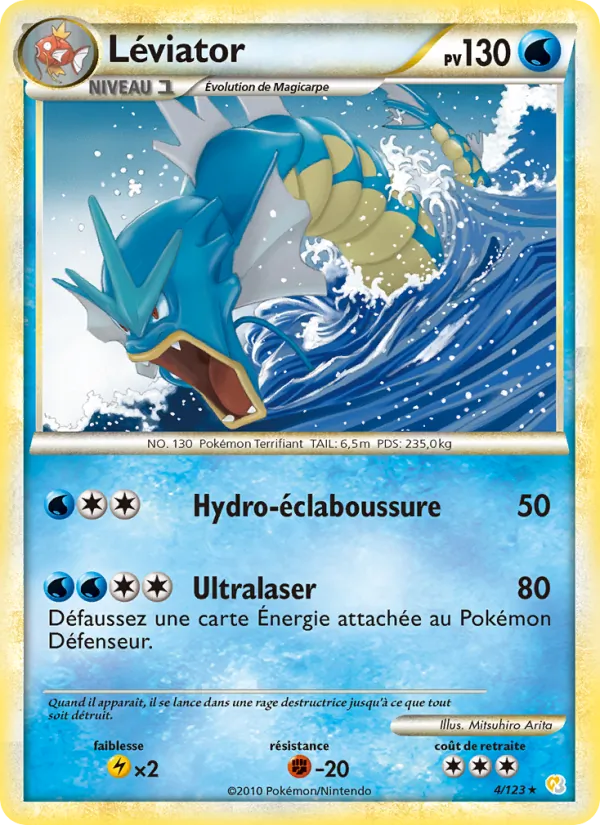 Carte Léviator 4/123 – HeartGold & SoulSilver