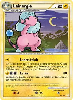 Carte Lainergie 42/123 – HeartGold & SoulSilver