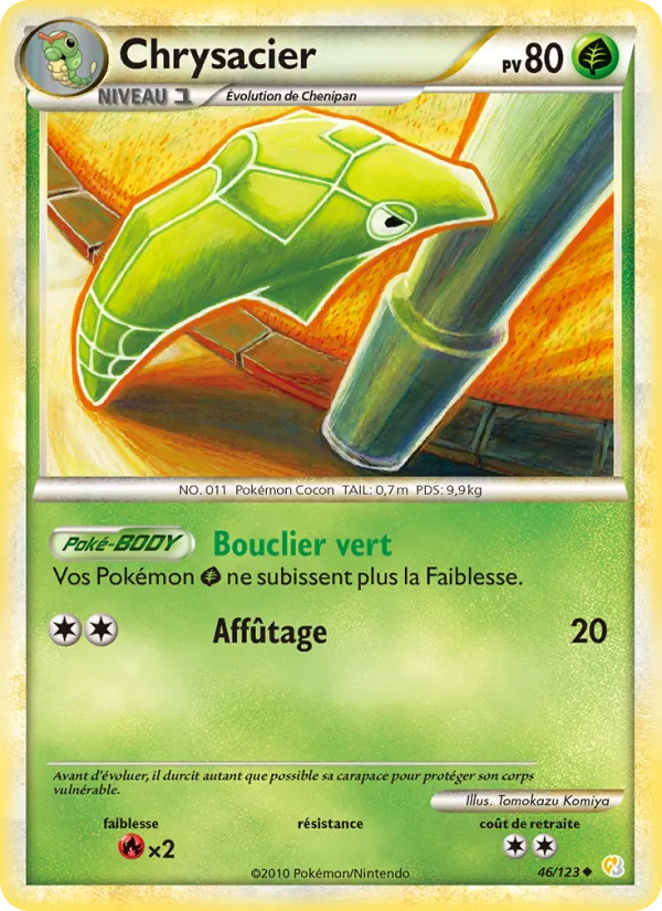 Carte Chrysacier 46/123 – HeartGold & SoulSilver