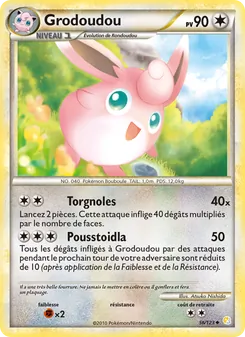 Carte Grodoudou 56/123 – HeartGold & SoulSilver