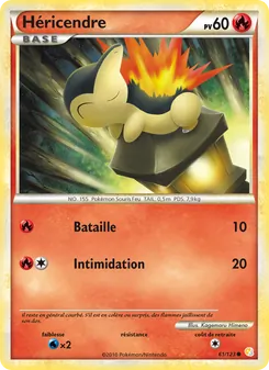 Carte Héricendre 61/123 – HeartGold SoulSilver