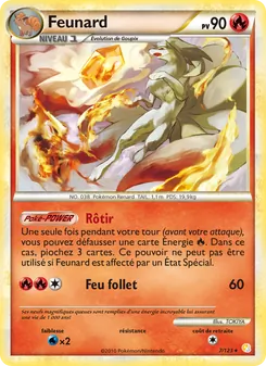 Carte Feunard 7/123 – HeartGold & SoulSilver