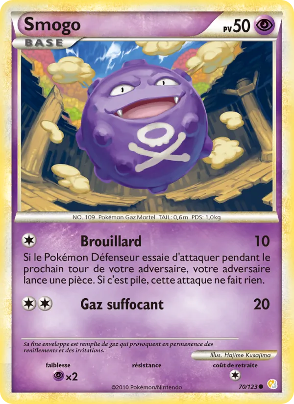Carte Smogo 70/123 – HeartGold & SoulSilver