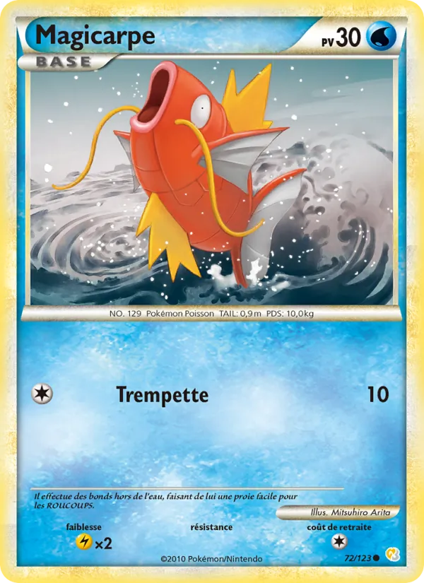 Carte Magicarpe 72/123 – HeartGold & SoulSilver