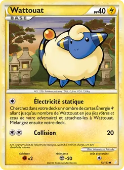 Carte Wattouat 73/123 – HeartGold & SoulSilver