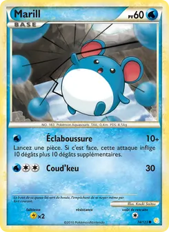 Carte Marill 74/123 – HeartGold SoulSilver