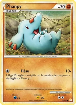 Carte Phanpy 77/123 – HeartGold SoulSilver