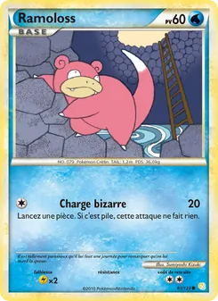 Carte Ramoloss 81/123 – HeartGold SoulSilver