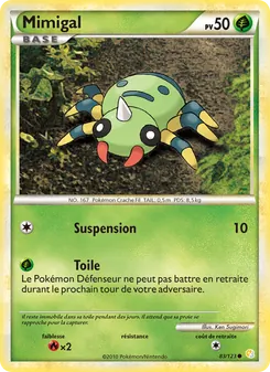 Carte Mimigal 83/123 – HeartGold SoulSilver