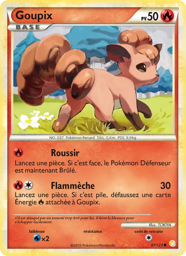 Carte Goupix 87/123 – HeartGold & SoulSilver